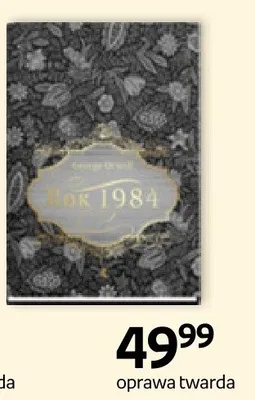 Książka Rok 1984 oprawa twarda promocja w Empik