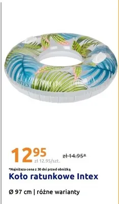 Koło ratunkowe Intex promocja w Action