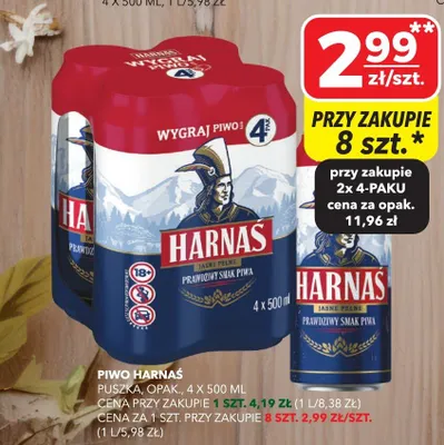 Piwo Premium puszka promocja w Top Market