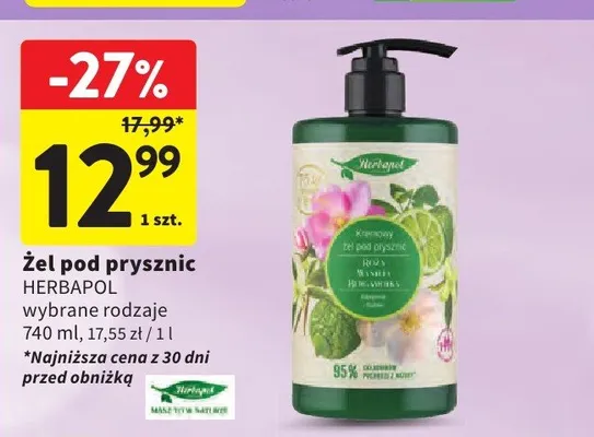 Żel pod prysznic soothe now Kamill promocja w Intermarche