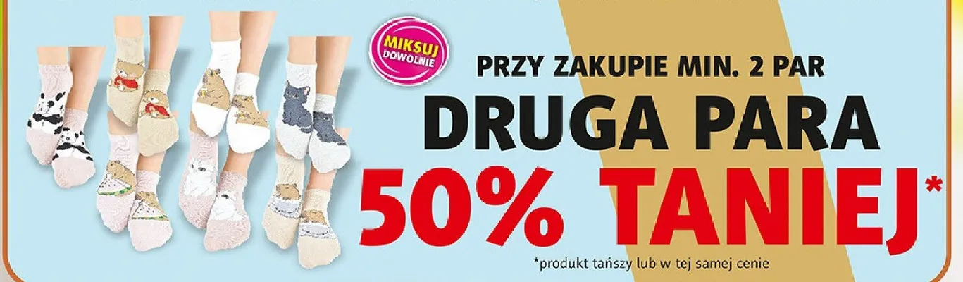 Skarpety różne rodzaje promocja w Prim Market