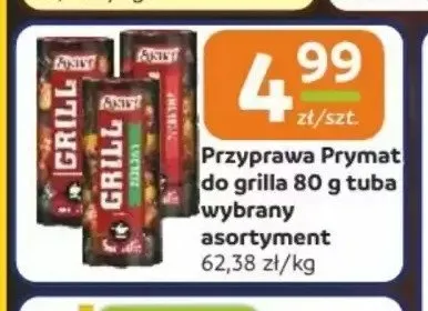 Przyprawa Prymat do grilla tuba promocja w Gama