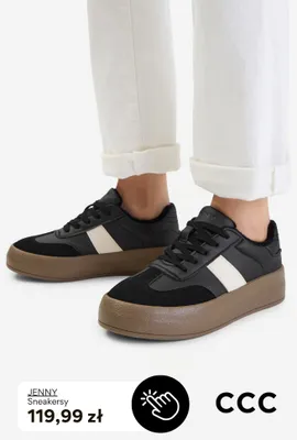 Sneakersy Jenny promocja w CCC