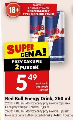 Red Bull Energy Drink promocja w Twój Market