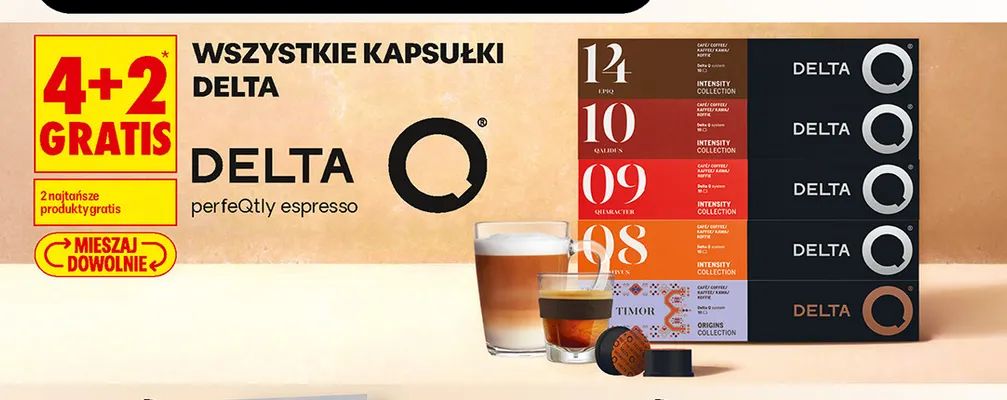 Kapsułki Delta promocja w Biedronka