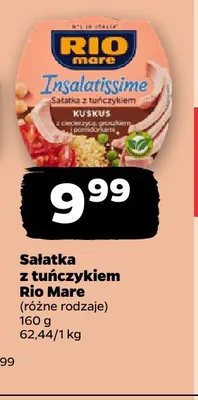 Sałatka z tuńczykiem Rio Mare promocja w Netto
