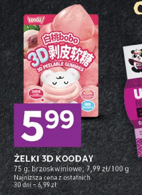 Żelki 3D kooday promocja w Stokrotka