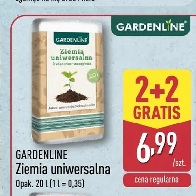 Ziemia uniwersalna Gardenline promocja w Aldi
