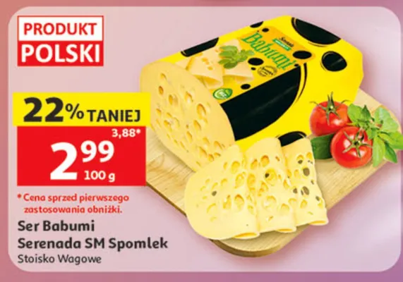 Ser Babumi Serenada SM Spomlek promocja w Auchan