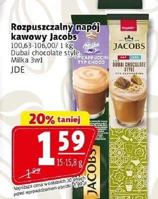 Rozpuszczalny napój kawowy Jacobs promocja w Prim Market