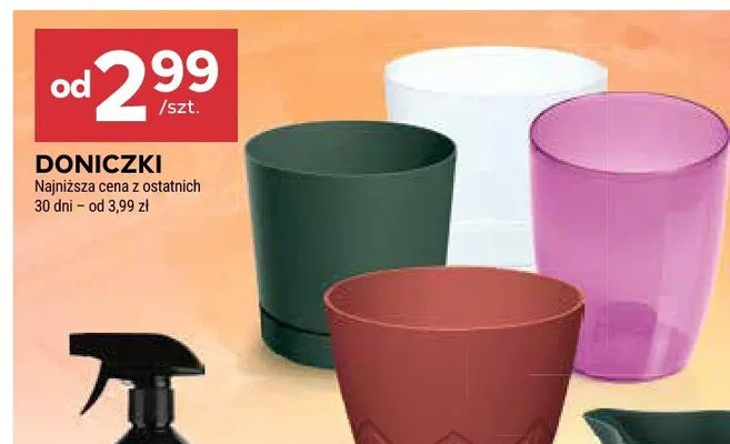 Doniczki promocja w Stokrotka