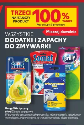 Dodatki i zapachy do zmywarki promocja w Kaufland