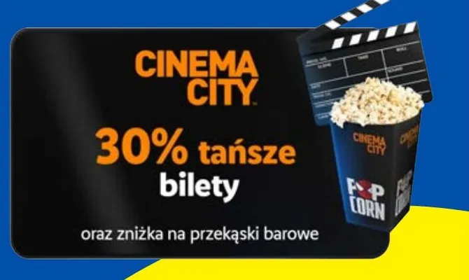Bilety do kina Cinema City promocja w Lidl