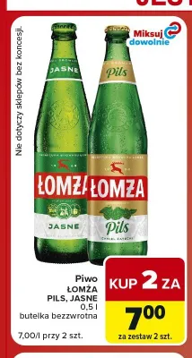 Piwo Oh my pils! promocja w Carrefour Market
