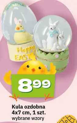 Kula ozdobna 4x7 cm promocja w Twój Market