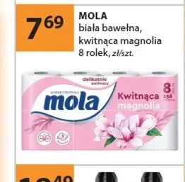 Papier toaletowy Biała Bawełna Mola promocja w Drogerie Laboo