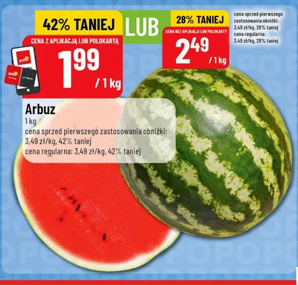 Arbuz promocja w POLOmarket