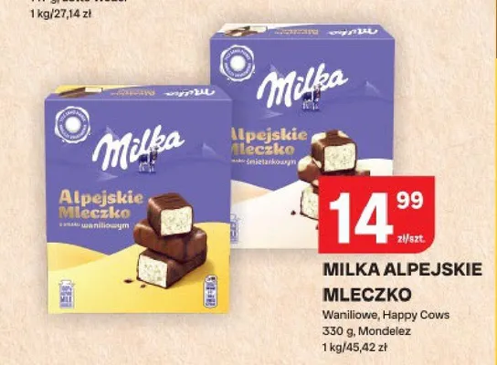 Milka Alpejskie Mleczko Happy Cows promocja w Chorten