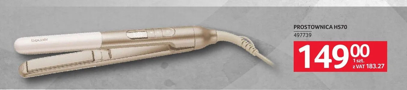 Prostownica Beurer HS70 promocja w Selgros
