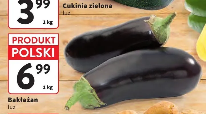 Bakłażan luz promocja w Intermarche