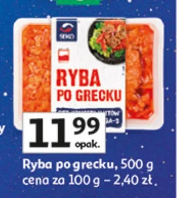 Ryba po grecku promocja w Auchan