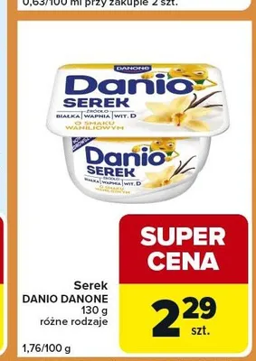 Serek DANIO DANONE promocja w Carrefour Express