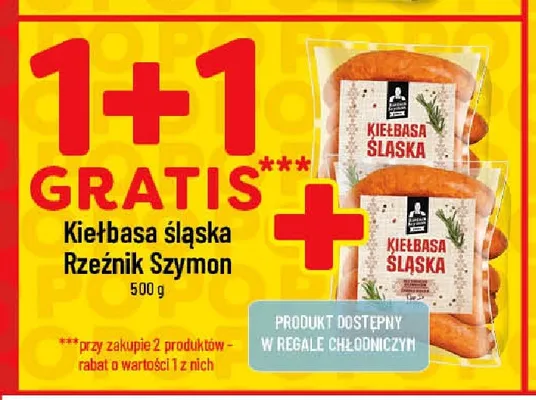 Kiełbasa śląska Rzeźnik Szymon promocja w POLOmarket