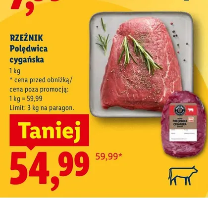 Polędwica cygańska Rzeźnik promocja w Lidl