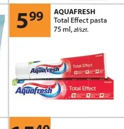Pasta do zębów Total Effect Aquafresh promocja w Drogerie Laboo