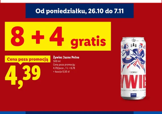 Piwo Żywiec promocja w Lidl