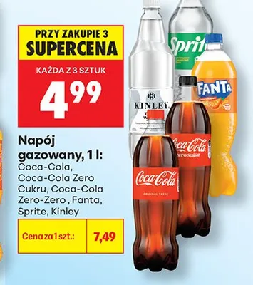 Napój gazowany Sprite promocja w Biedronka
