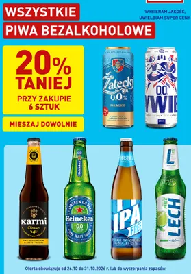 Piwa bezalkoholowe promocja w Aldi
