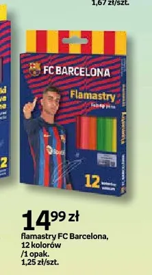 Flamastry FC Barcelona promocja w Empik
