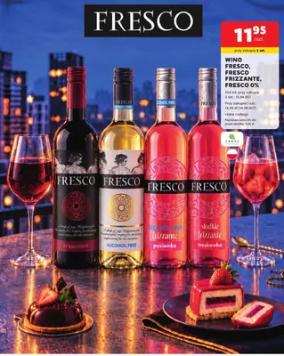 Wino bezalkoholowe Fresco promocja w Stokrotka