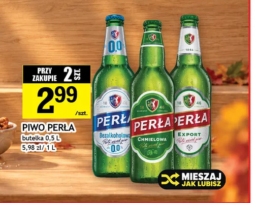 Piwo Perła Export promocja w Gram Market