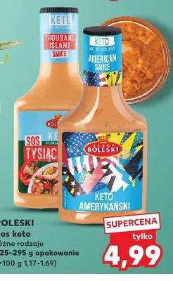 Sos keto Amerykański Roleski promocja w Kaufland