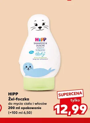 Żel-foczka do mycia ciała i włosów Hipp promocja w Kaufland
