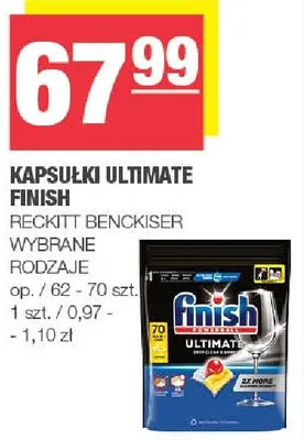 Kapsułki Ultimate Finish promocja w SPAR