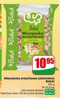 Mieszanka orzechowa szlachetna promocja w Dino