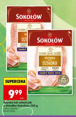Schab jak u dziadka Sokołów promocja w Biedronka