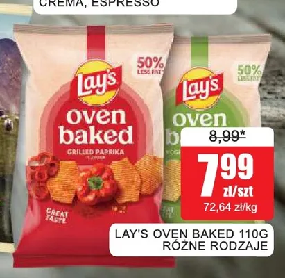 Chipsy Lay's Oven Baked z jogurtem i ziołami promocja w Bingo