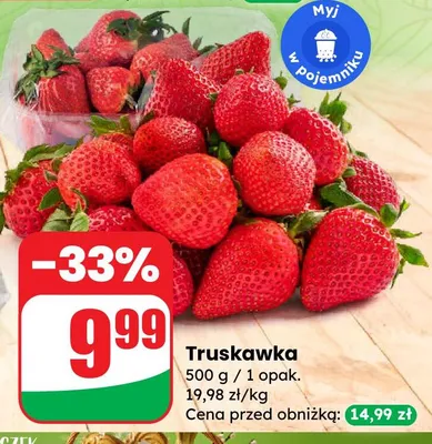 Truskawka promocja w Dino