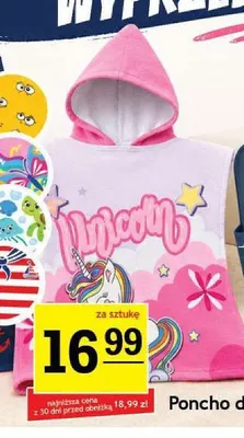 Poncho dla dzieci promocja w Gram Market