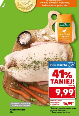 Kaczka tuszka promocja w Kaufland