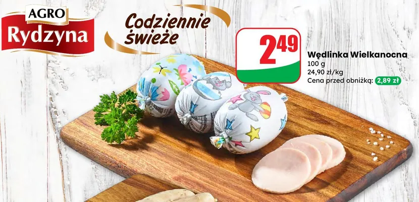 Wędlinka Wielkanocna promocja w Dino