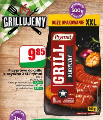 Przyprawa do grilla klasyczna XXL Prymat promocja w Dino