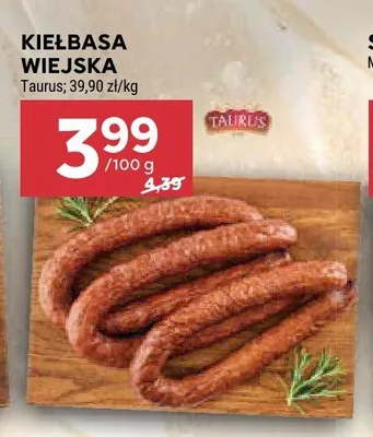 Kiełbasa wiejska promocja w Stokrotka