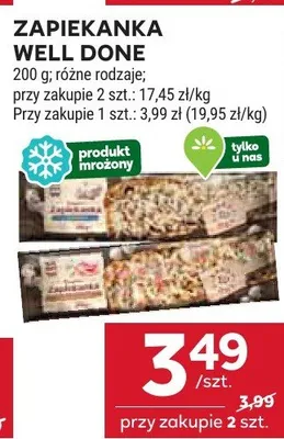 Zapiekanka Well Done promocja w Stokrotka