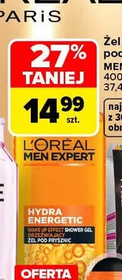 Żel pod prysznic Men Expert L'Oréal Paris promocja w Carrefour