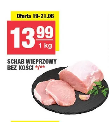 Schab wieprzowy bez kości promocja w SPAR